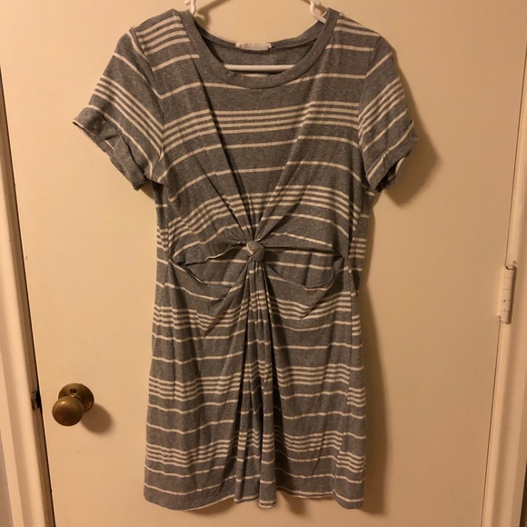 Casual Striped Dress - Picture 1 of 3